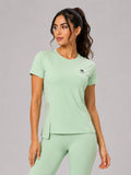 Perforated Tee - Mint