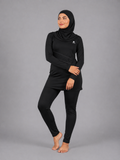 Noir Hooded Swim Set